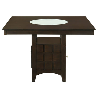 Tolland Cappuccino & Tan 5-Piece Dining Set - Dining Table Set