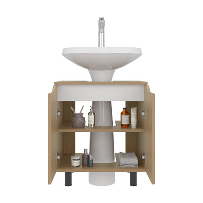 Bathroom Vanity with Storage - 24.8" Engineered Wood