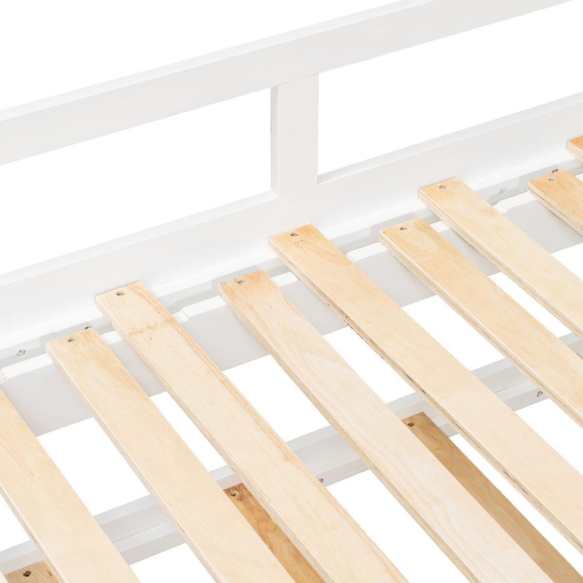 Extending Daybed with Trundle - White Solid Wood