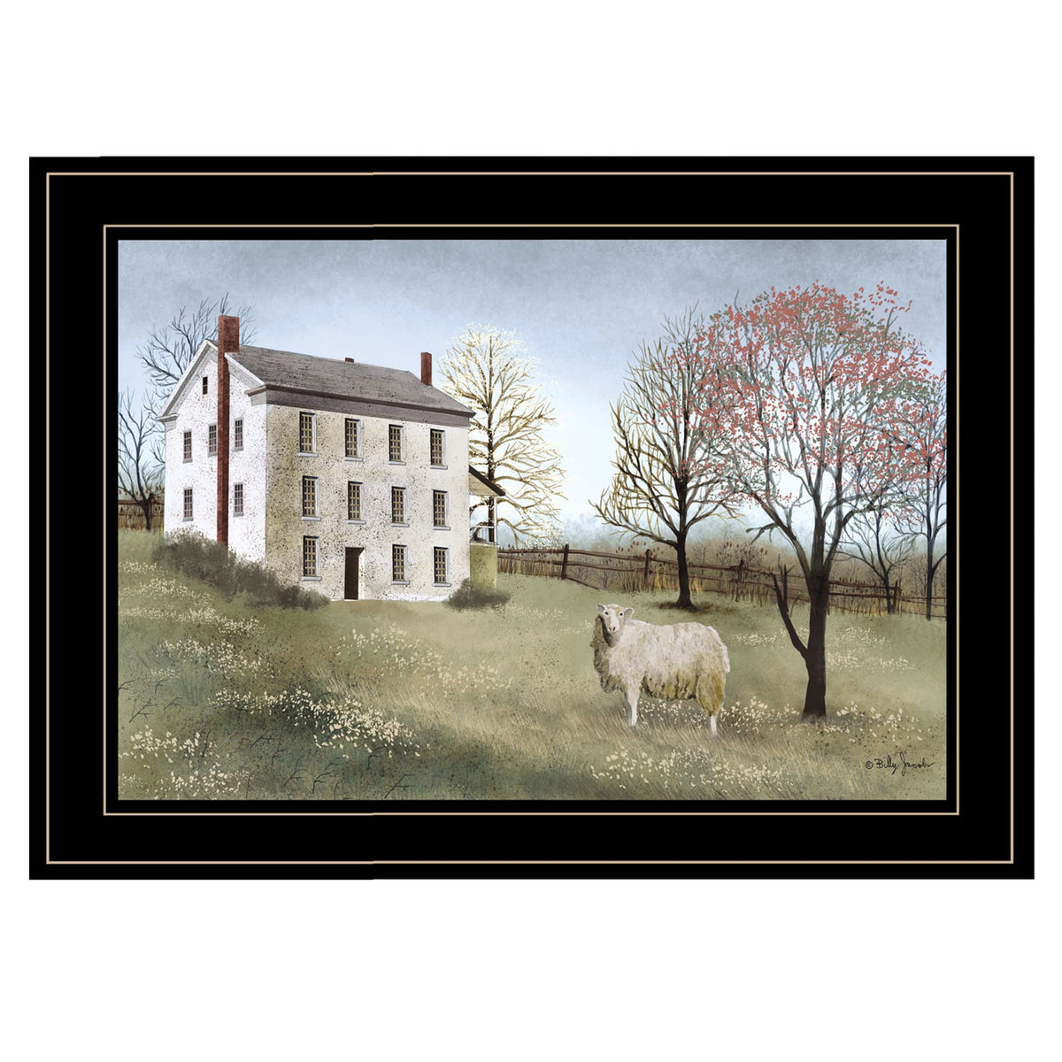 Trendy Framed Wall Art Multicolor Paper Spring Decor