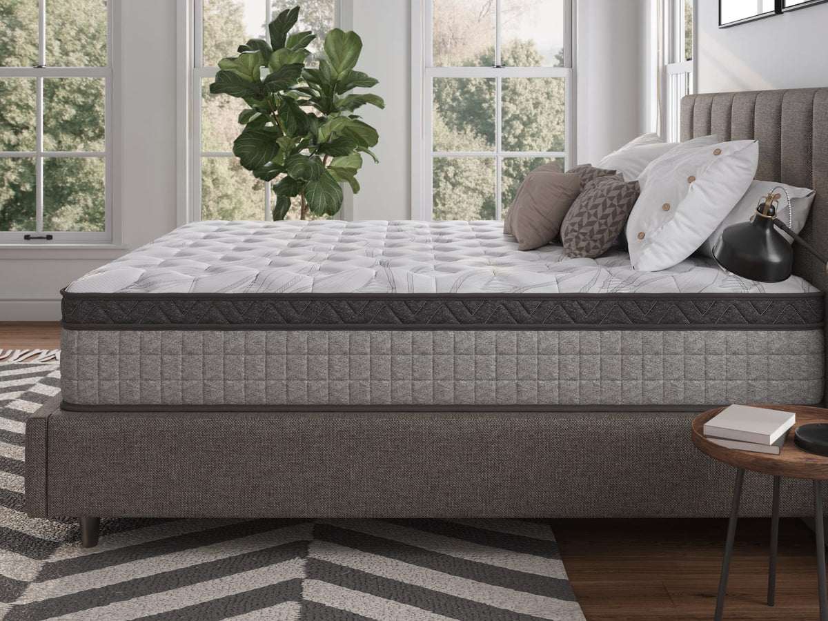 Twin Cooling Gel Memory Foam Mattress - 10 Inch Hybrid for Bedroom