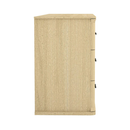 Dresser in Natural Oak - 60" Dresser with Six Drawers