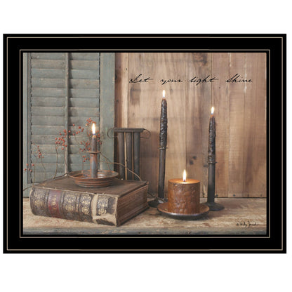 Black Framed Art Print - Small Bedroom Decor