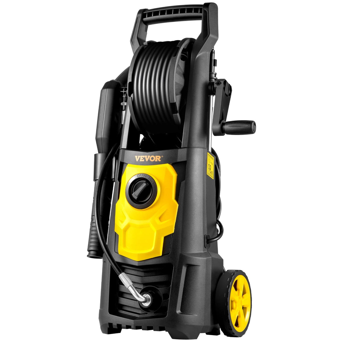 2000 PSI Electric Pressure Washer - Yellow Plastic