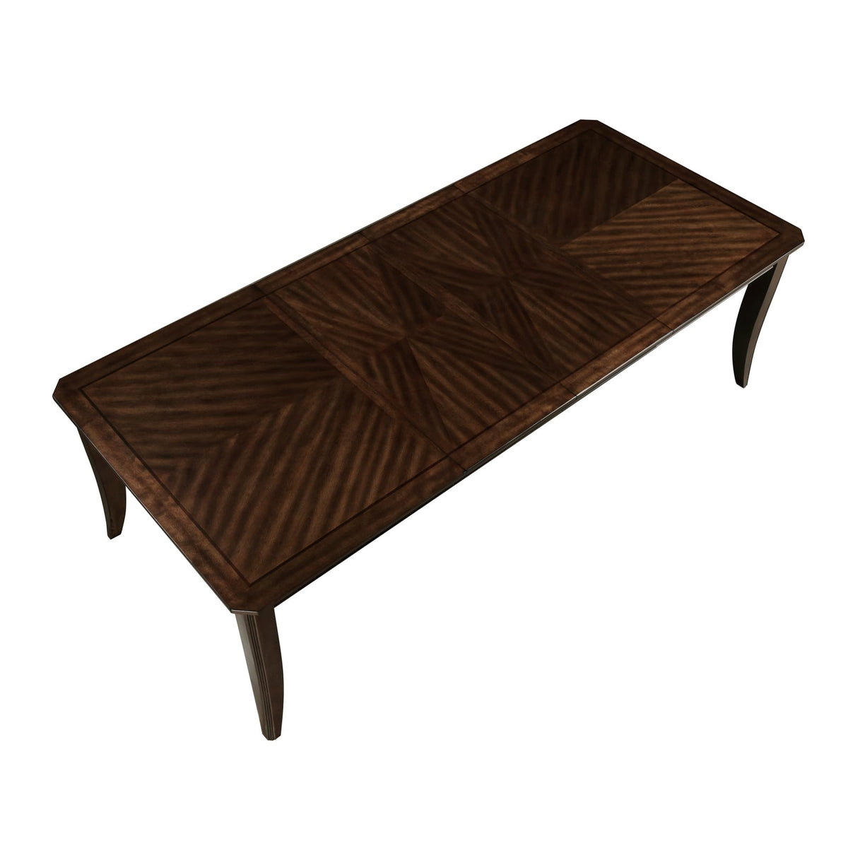 Cherry Wood Dining Table Set - Seats 4 with Extension