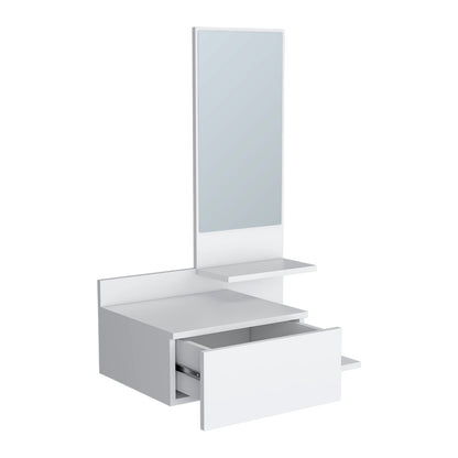 White Wall Mounted Cabinet - 13.7 x 23.6 x 36.2", Storage Unit