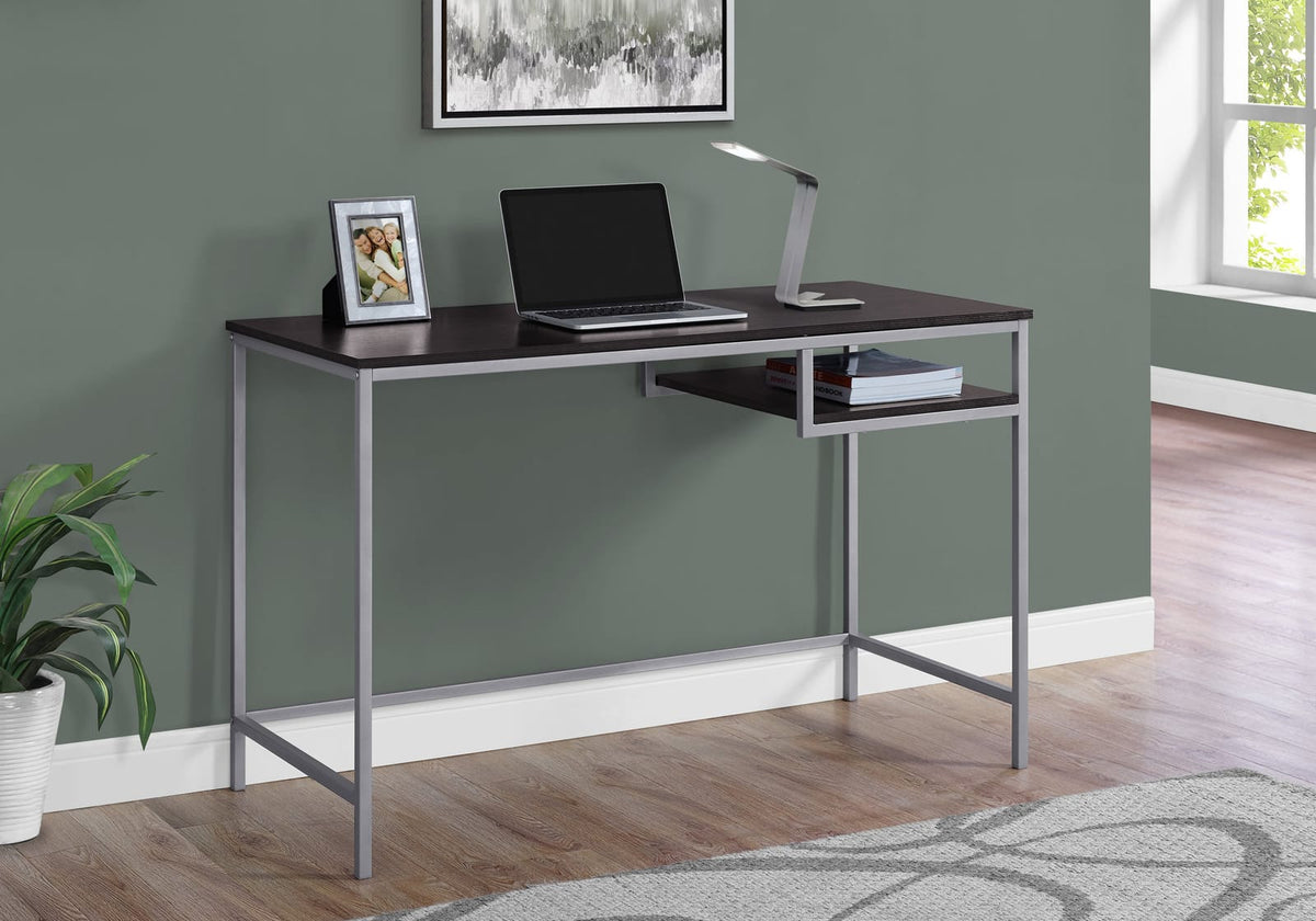 Espresso MDF Computer Desk - 48" Workstation for Home Office