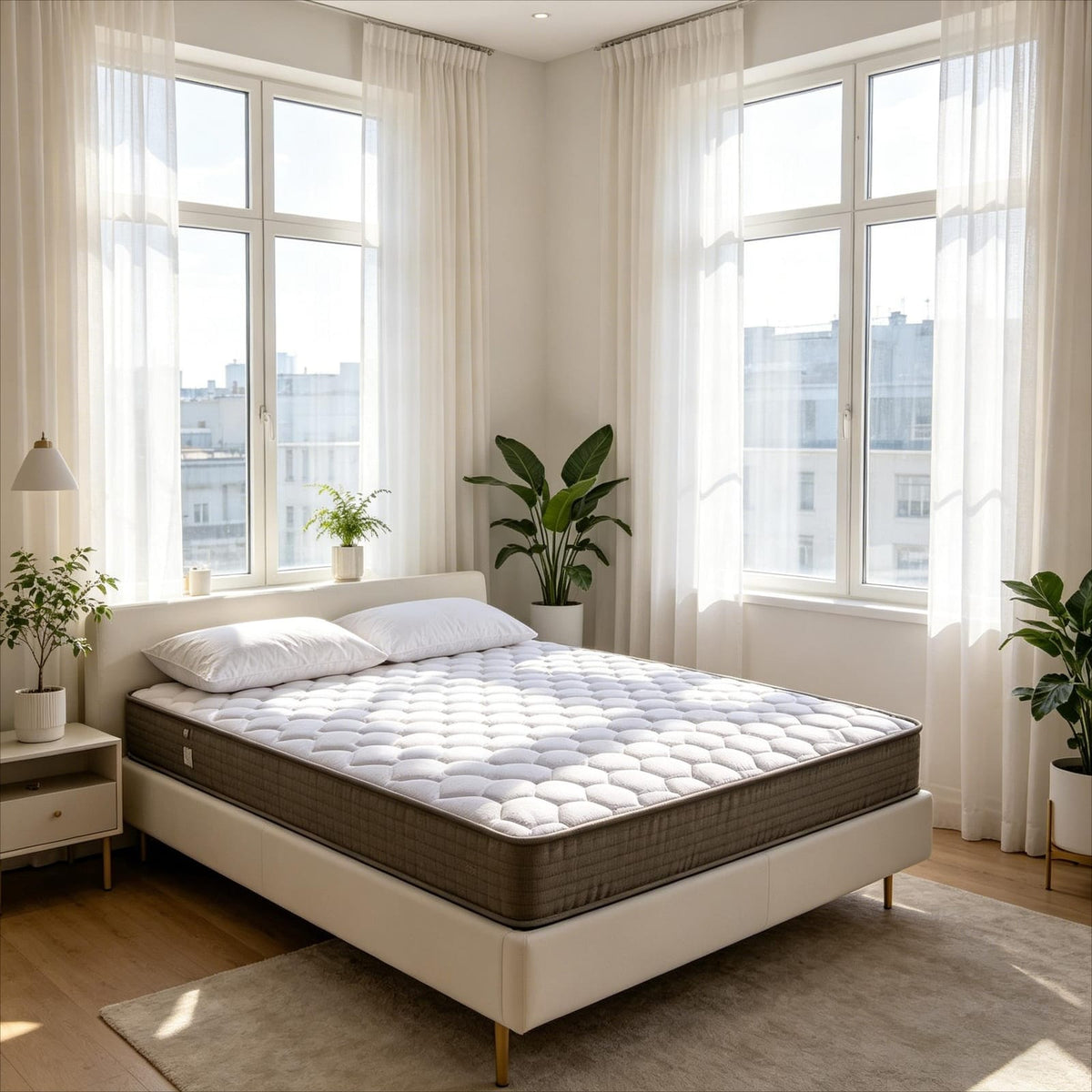 Twin Firm Foam Mattress for Restful Sleep and Support for Bedroom