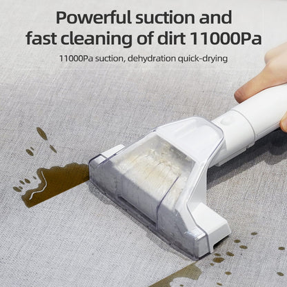 Black White Iron Plastic Vacuum Cleaner - 450W Strong Suction