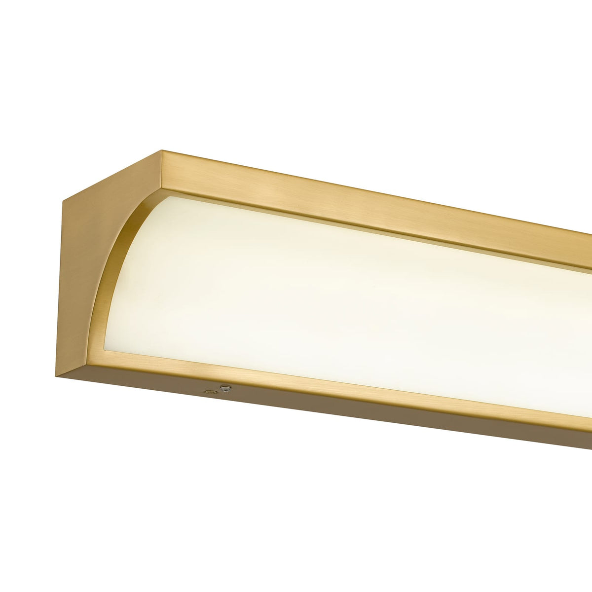 Antique Brass Bathroom Vanity Light Bar - 24 Inch