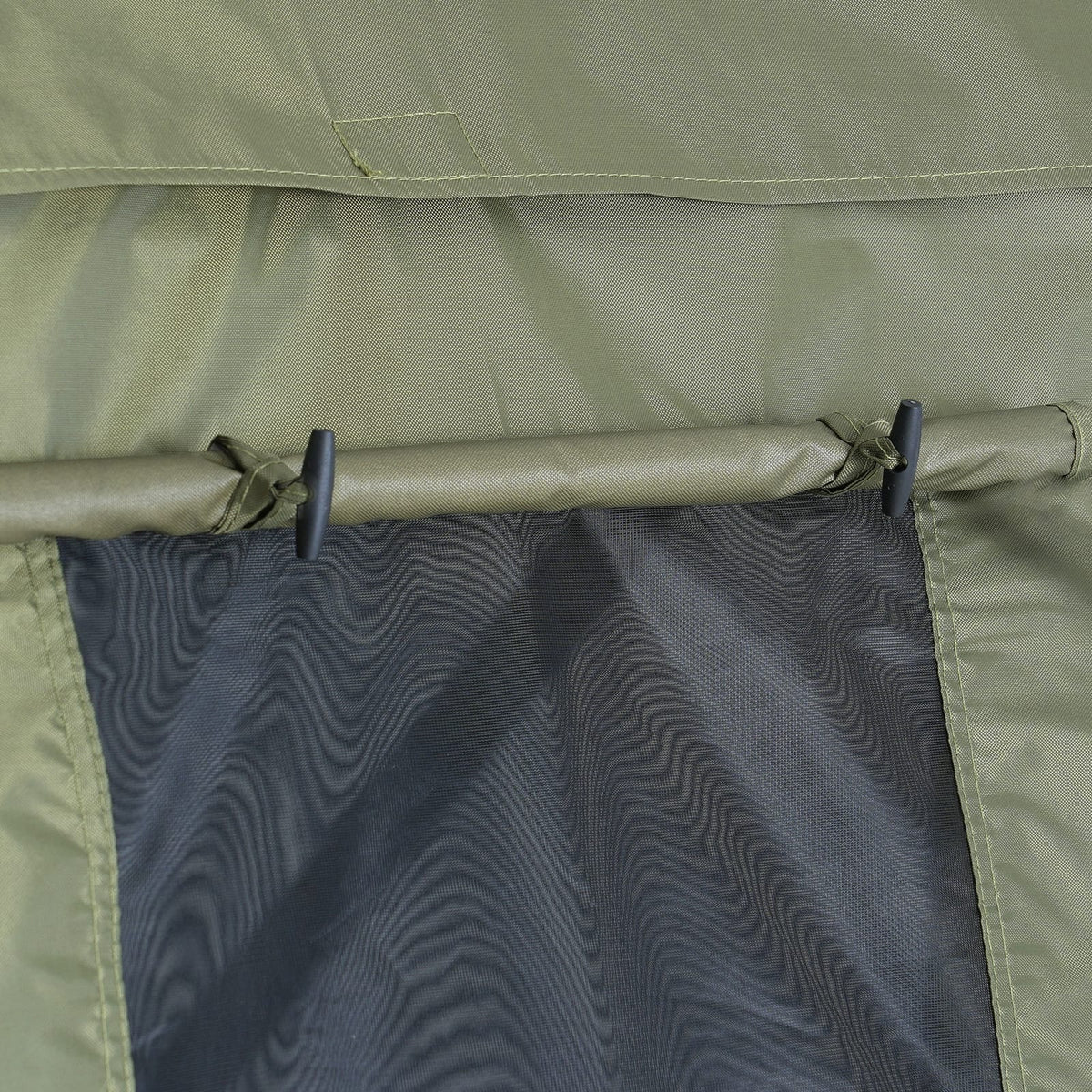 10x10FT Green Oxford Gazebo Tent - Camping Screen Shelter