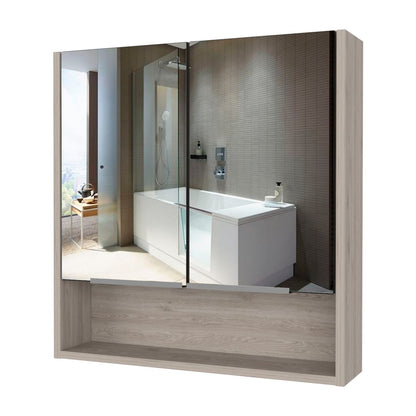 Ozark 24" Medicine Cabinet With Mirror, One Shelf - Bathroom Storage