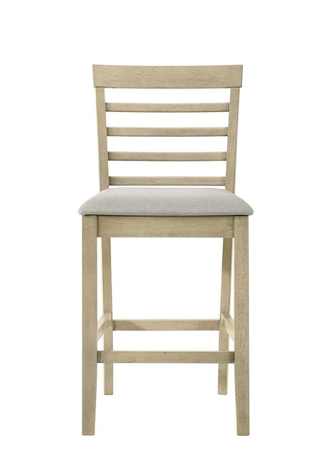 Cream Square Dining Table Set with 5 Chairs
