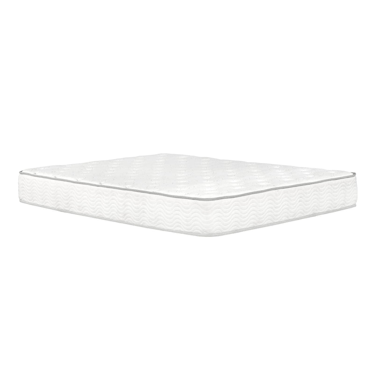9" King Size Pocket Coil Spring Mattress in a Box - White