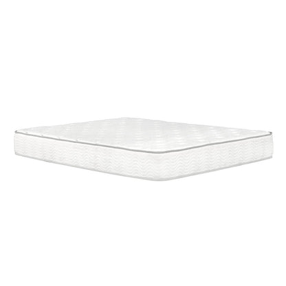 9" King Size Pocket Coil Spring Mattress in a Box - White
