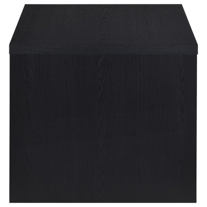 Black Square End Table - Contemporary Style for Living Room