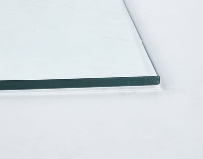 Clear Glass Dining Table Top for Modern Kitchen Storage and Dining Rooms