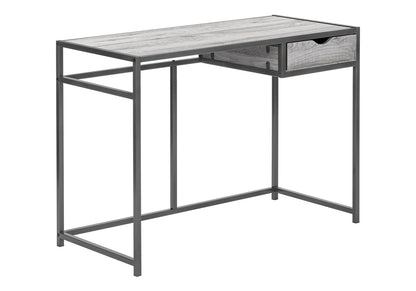 Grey Computer Desk with Storage Drawer - 42" L