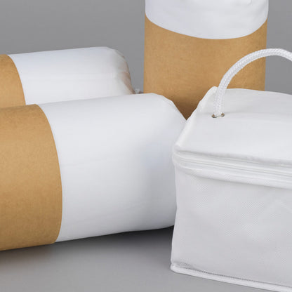 King Bedding Bundle - White Cotton Sheets & Pillows