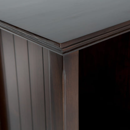 Acadian 57 Inch Wide Solid Wood Sofa Table - Dark Brown