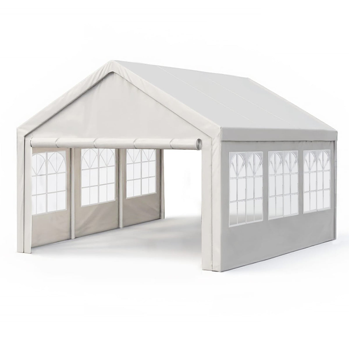 10'x20' Carport Car Canopy - Weather-Ready Outdoor Gazebo