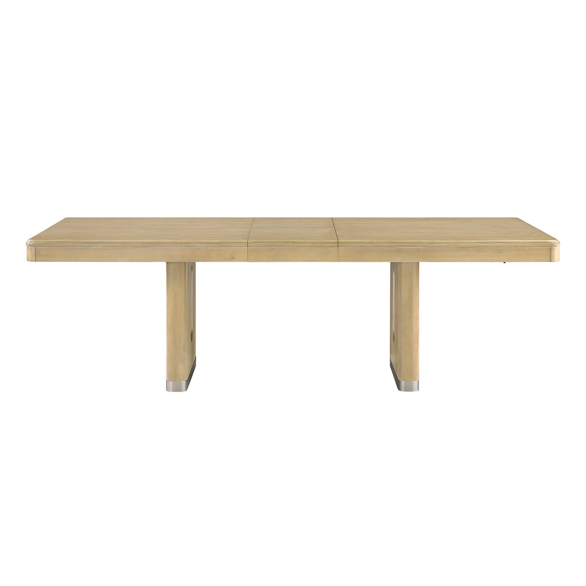 MORGAN Dining 6PC Table, Chair & Bench Set - Natural Finish