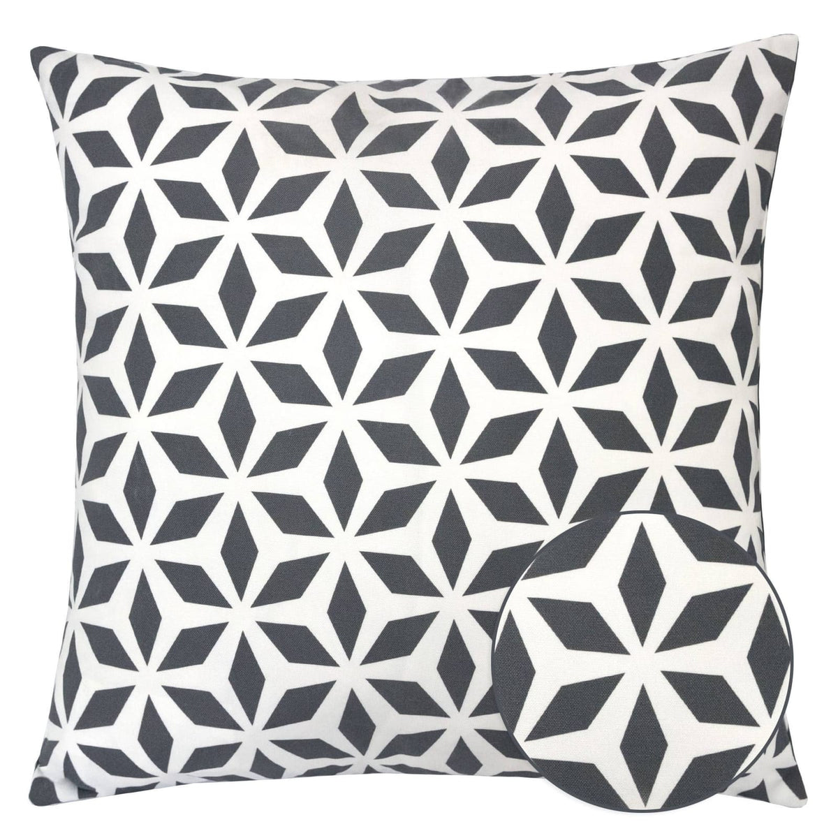 Crystal Burst - Outdoor & Indoor Polyester Throw Blanket, Black