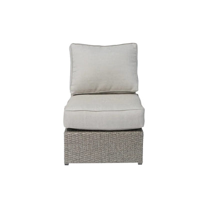 10 Piece Grey Wicker Patio Furniture Set