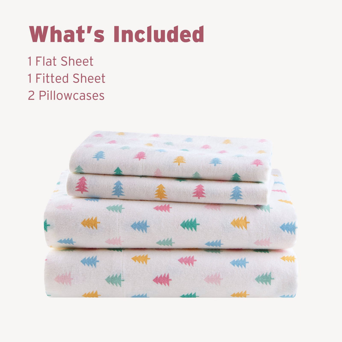 Multicolor 100% Cotton Queen Sheet Set for Soft Bedroom Comfort