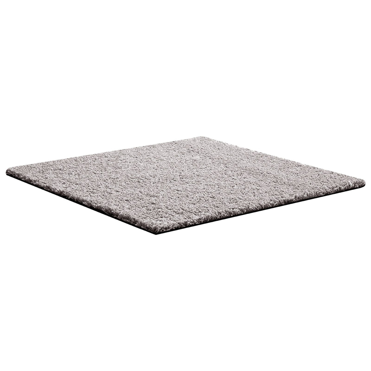 10x18 Inch Dark Brown Polyester Carpet Tiles - 22.5 Sq Ft Rug Set