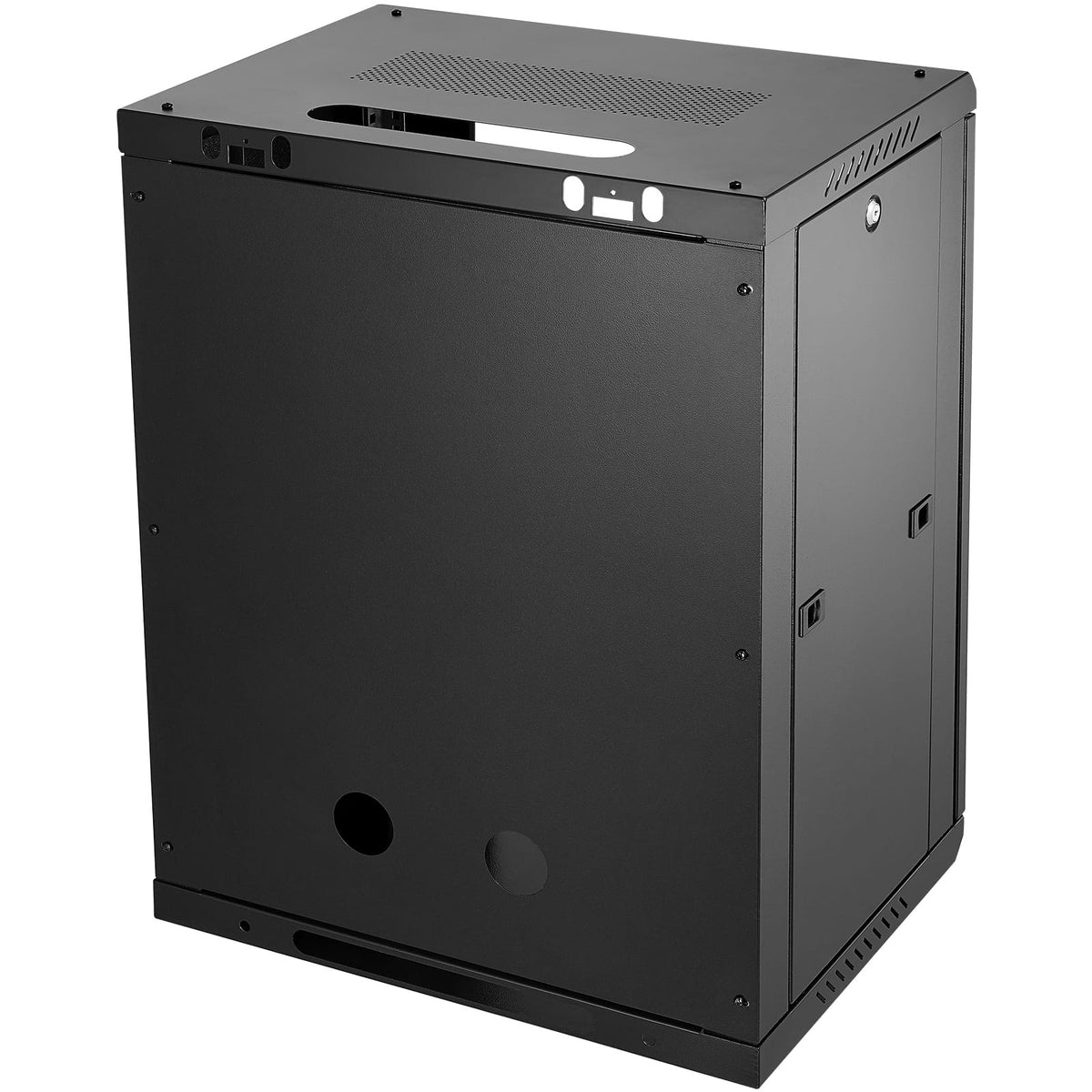 15U Black Sheet Metal Network Server Rack