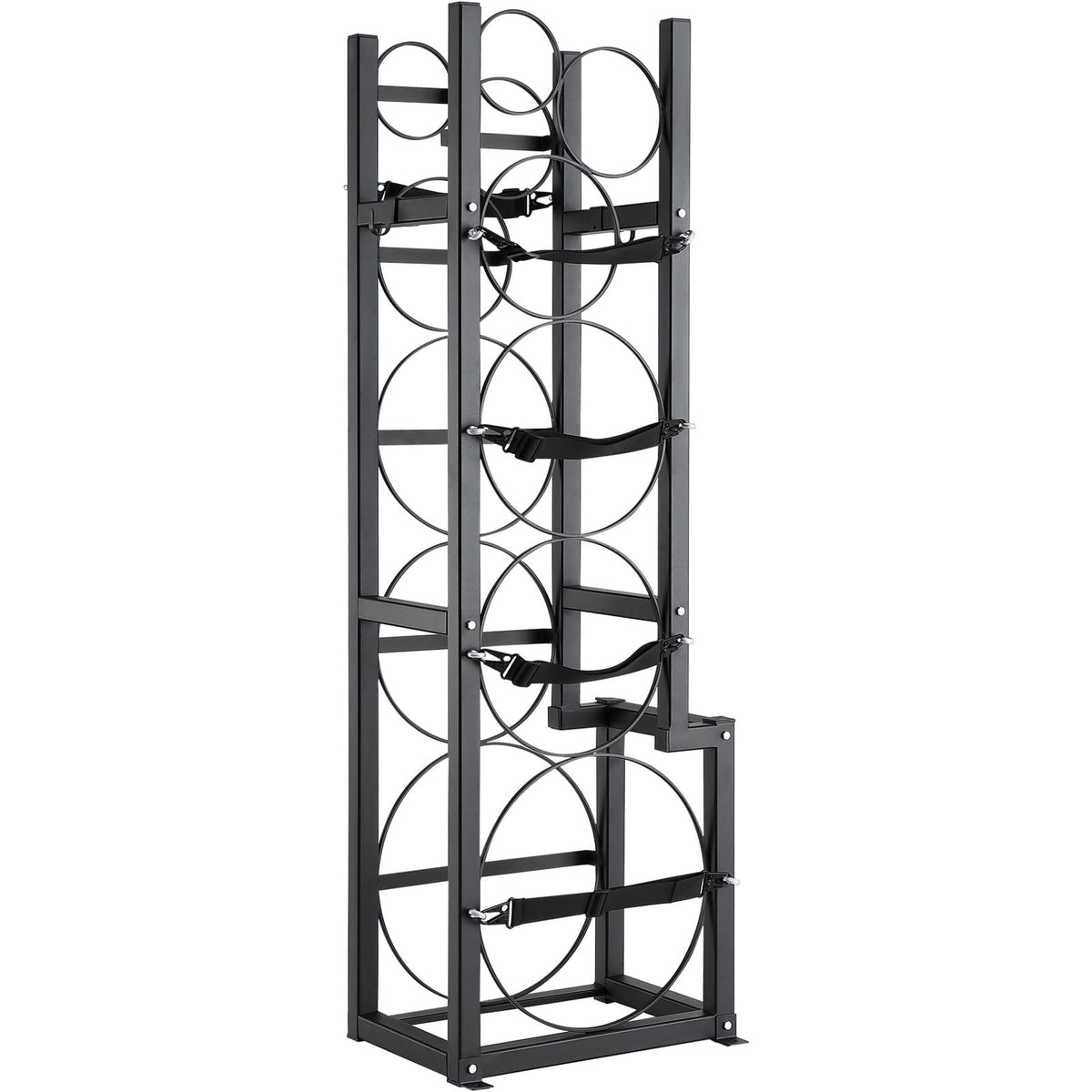 Carbon Steel Refrigerant Tank Rack - 50lb Capacity
