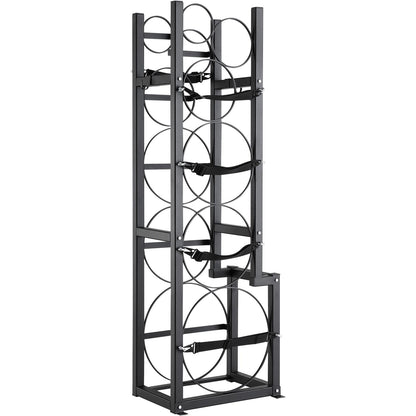 Carbon Steel Refrigerant Tank Rack - 50lb Capacity