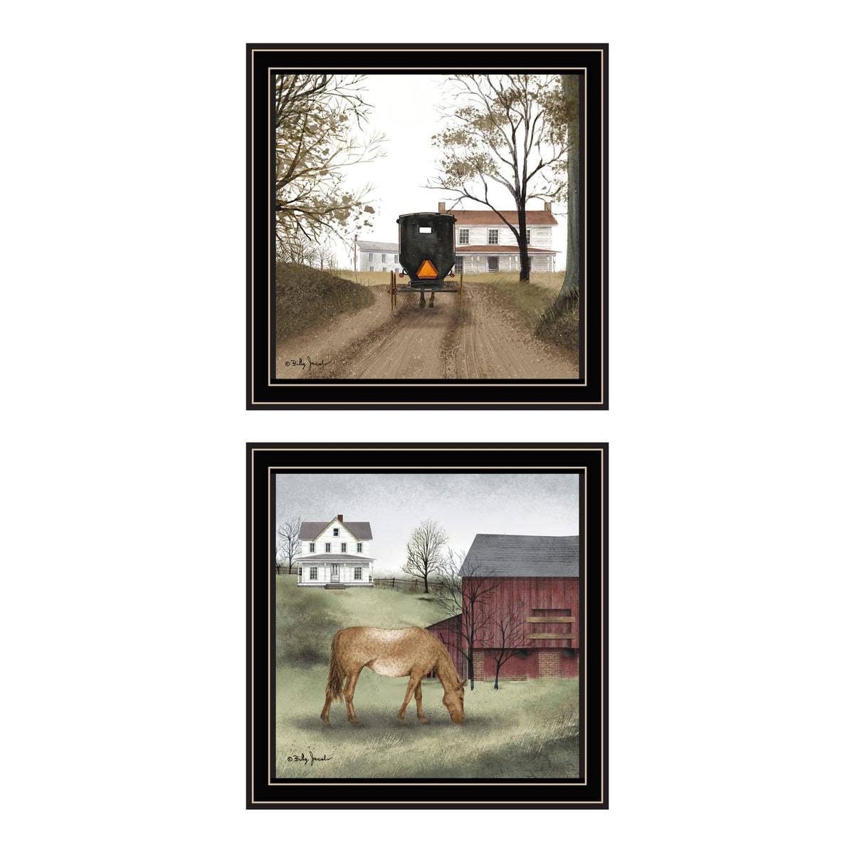 Trendy Wall Art Prints - Multicolor Wood Decor
