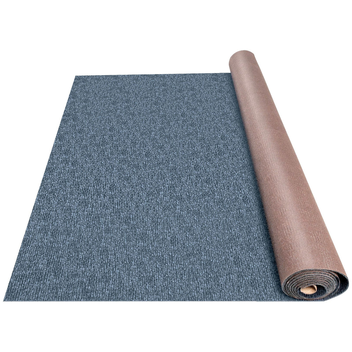 6 ft x 23 ft Gray Polyester Marine Carpet - Boat Rug