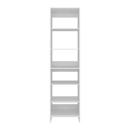 White Engineered Wood Dresser - 21.9 x 19 x 84" for Bedroom
