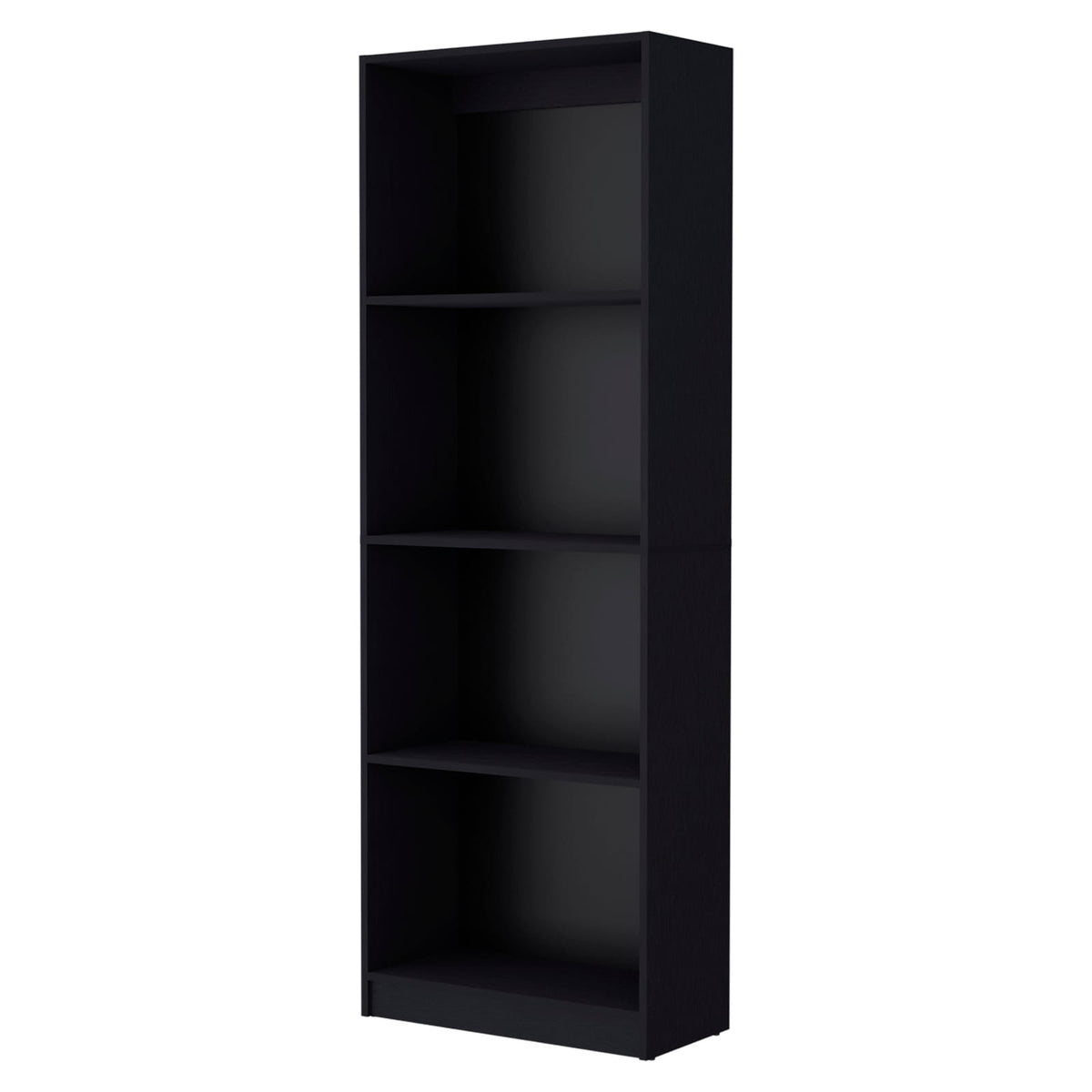 Wenge 2-Door Bookcase Set - 2 Piece Display Shelving