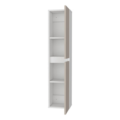 Multicolor Two-Door Wall Cabinet - Vertical Storage for Dining Room