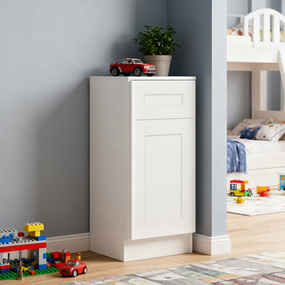 15" White Shaker Cabinet - Storage & Organization