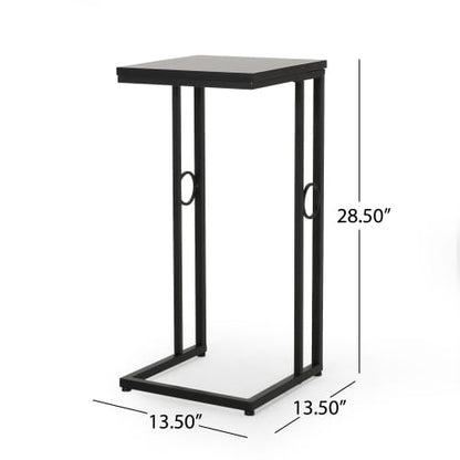Christopher Knight Home Essex Black End Table - 28.5" H for Living Room