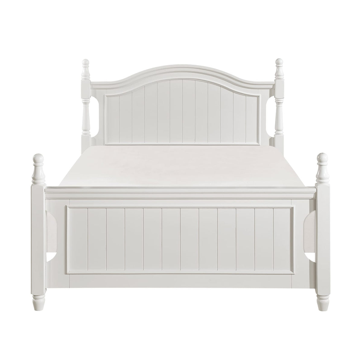 Full Size White Four Poster Bed Frame