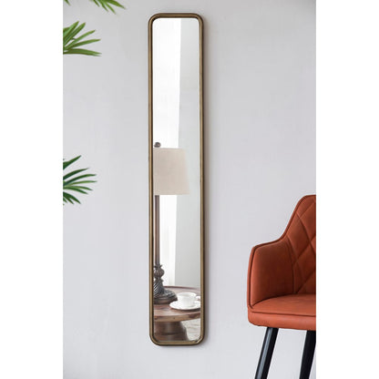 47 Inch Gold Metal Full Length Mirror