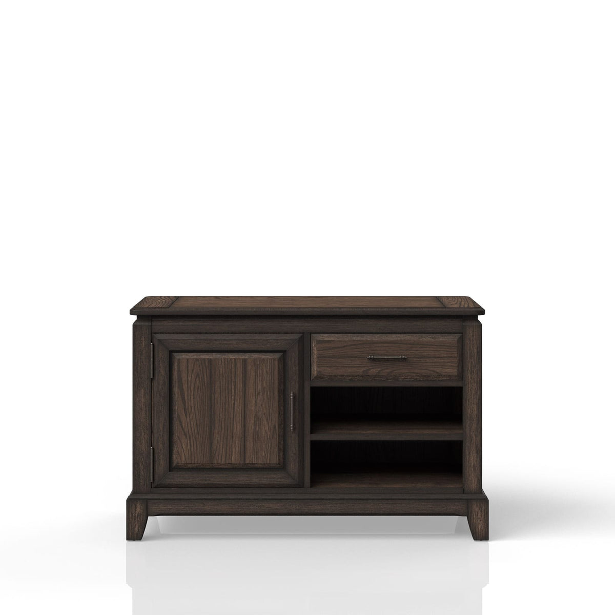 Chocolate Office Storage Credenza - 20" Wide File Cabinet