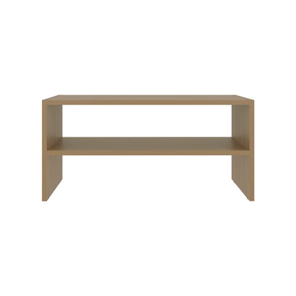 Beige Shoe Storage Rack - 2 Shelves, Bedroom Display for Living Room