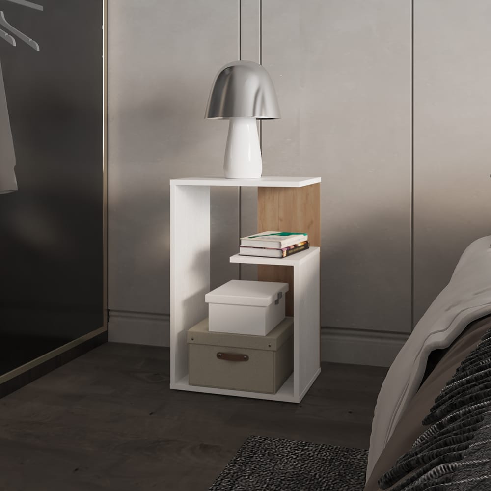 Multi-Purpose Side Table - Sallis, Engineered Wood for Living Room