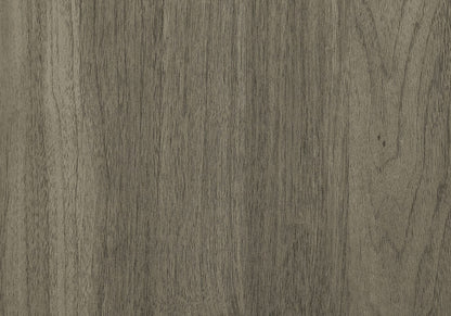 Grey Accent Table - Bedroom Nightstand Storage Drawer for Living Room