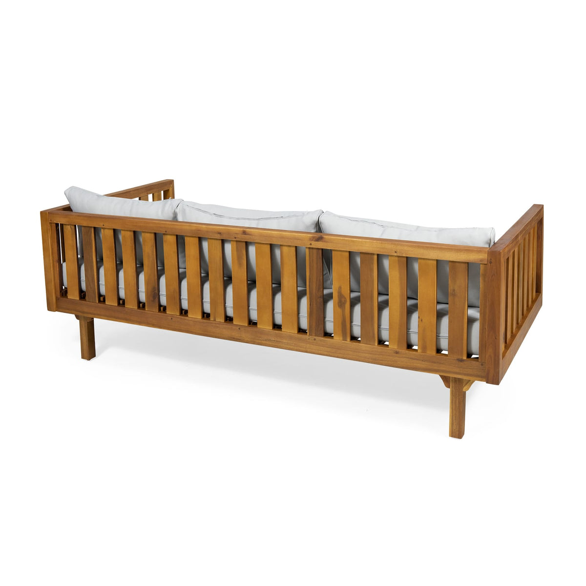 Teak Wood Patio Daybed for Garden & Poolside Seating