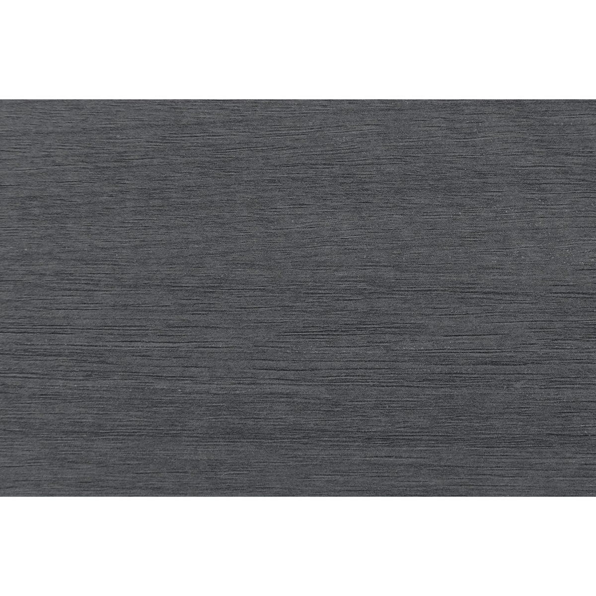Black Rubberwood Nightstand with 2 Drawers for Bedroom