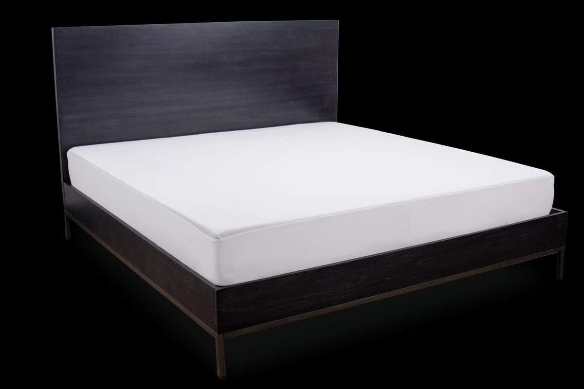 California King Mattress Protector - White Polyester