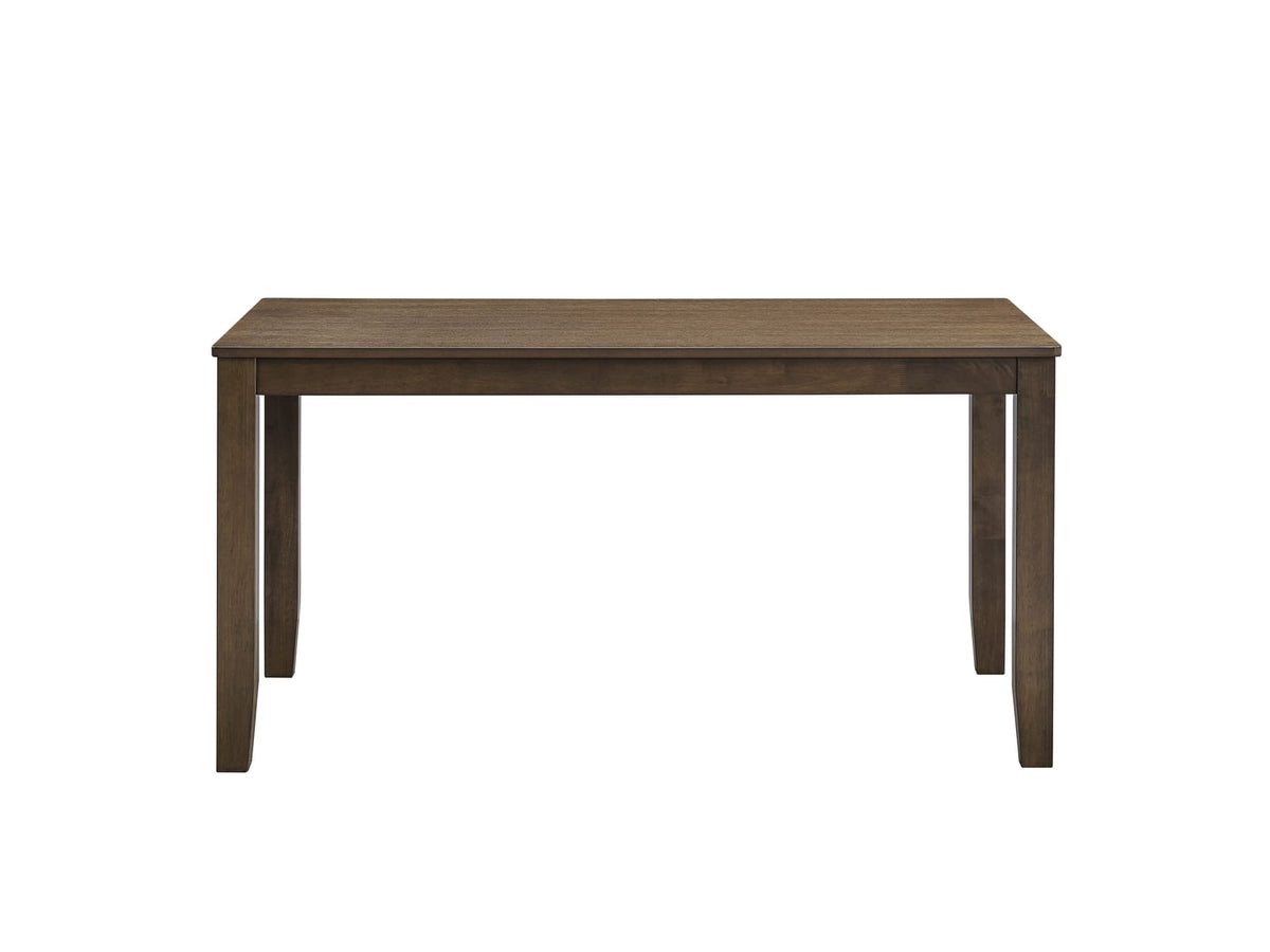 Damica Walnut Dining Table - 35" x 59" for Dining Room